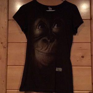 Monkey face shirt